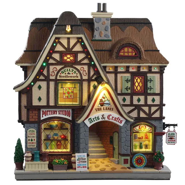 lemax-the-lanes-arts-and-crafts-maison-lumineuse image 1