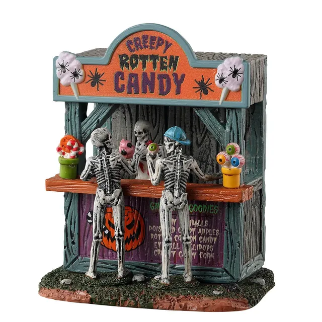 lemax-rotten-candy-stand-stand-bonbons-halloween image 1