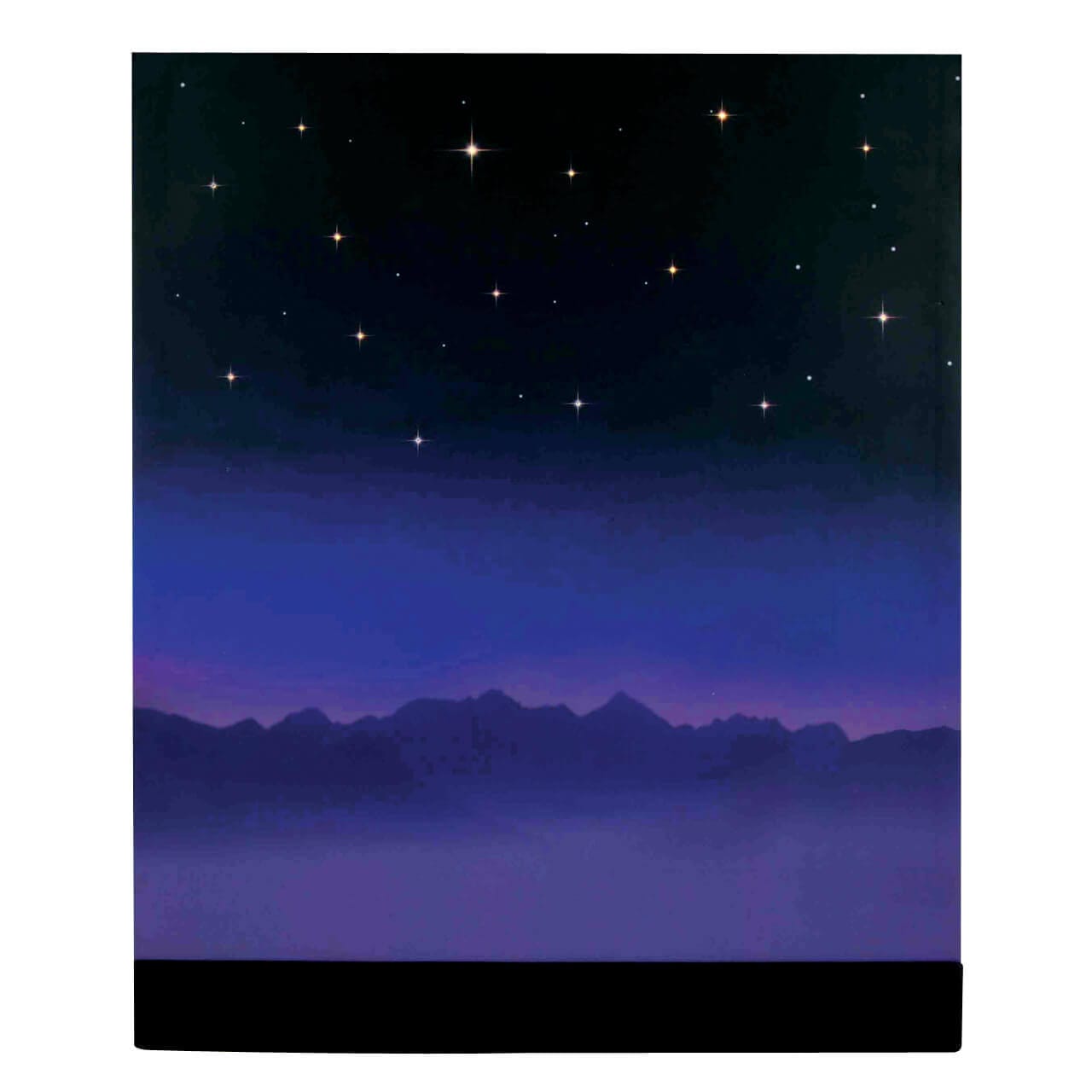 lemax-starry-night-background-fond-lumineux-nuit-toil-e-clignotante image 1