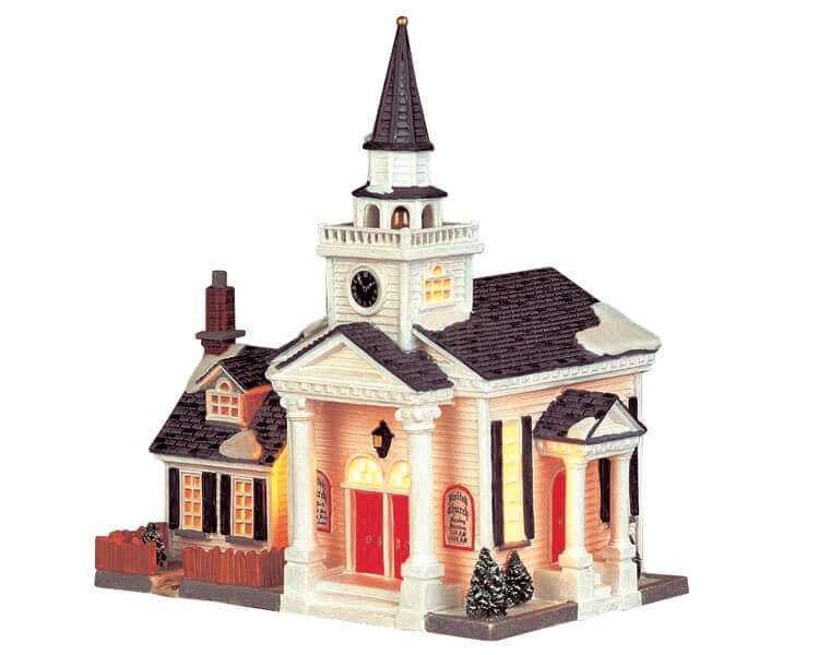 lemax-united-church-glise-lumineuse-village-de-no-l image 2