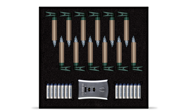 krinner-lumix-premium-cashmere-mini-basis-set-12-bougies-led-9-cm image 2