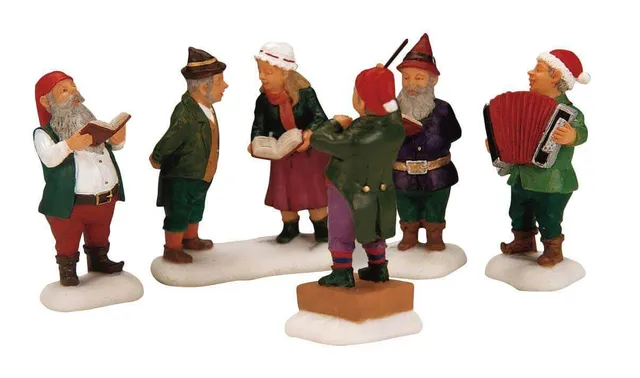 lemax-elf-choir-figurine-miniature-ch-ur-d-elfes-de-no-l image 1