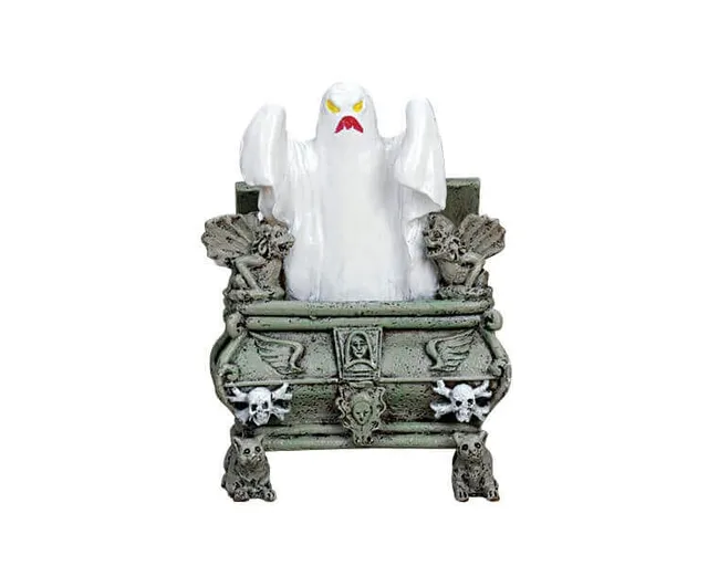 lemax-glowing-haunted-crypt-crypte-lumineuse-spooky-town image 1