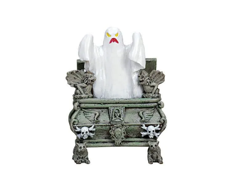 lemax-glowing-haunted-crypt-crypte-lumineuse-spooky-town image 1