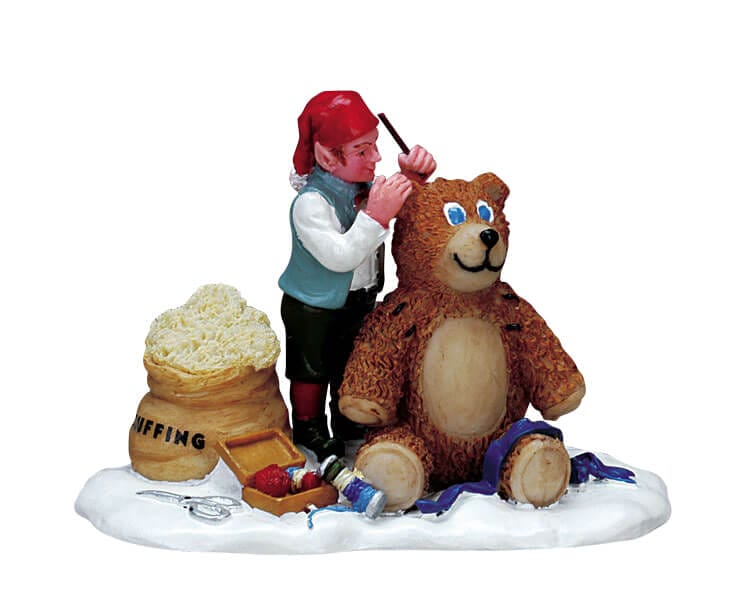 lemax-tending-to-teddy-figurine-enfant-et-nounours-miniature image 1