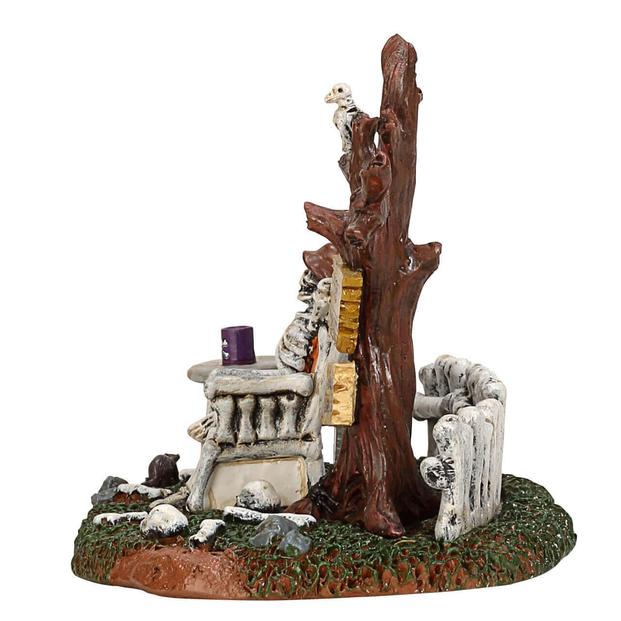 lemax-welcome-to-the-boneyard-d-cor-figurine-spooky-town-halloween image 2