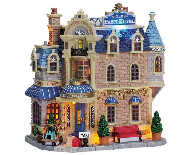 lemax-park-hotel-b-timent-miniature-village-de-no-l image 1