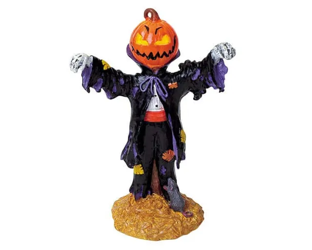 lemax-evil-pumpkin-figurine-citrouille-spooky-town-halloween image 1