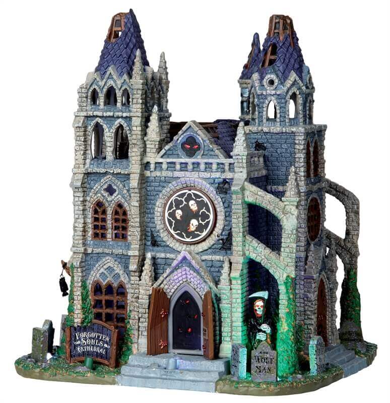 lemax-forgotten-souls-cathedral-cath-drale-lumineuse-spooky-town image 2