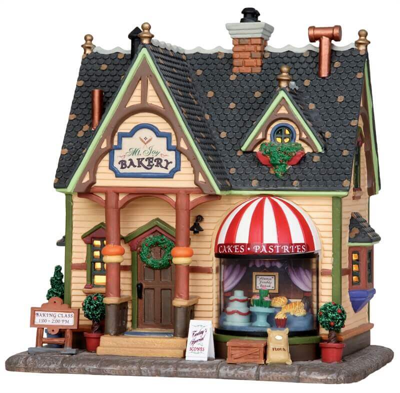 lemax-mt-joy-bakery-maison-lumineuse-boulangerie-de-no-l image 1