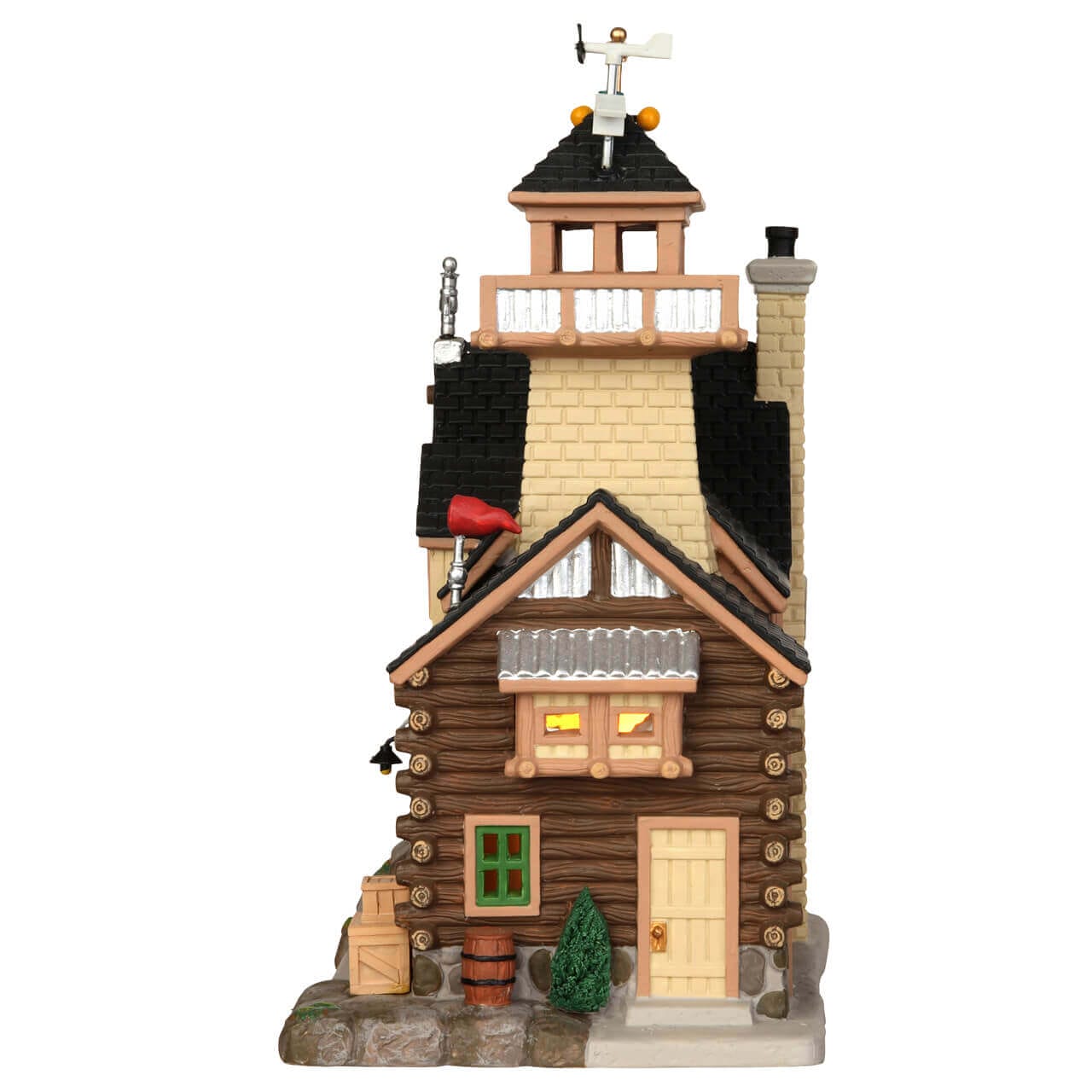 lemax-vail-weather-rescue-station-station-m-t-o-secours-lumineuse image 2