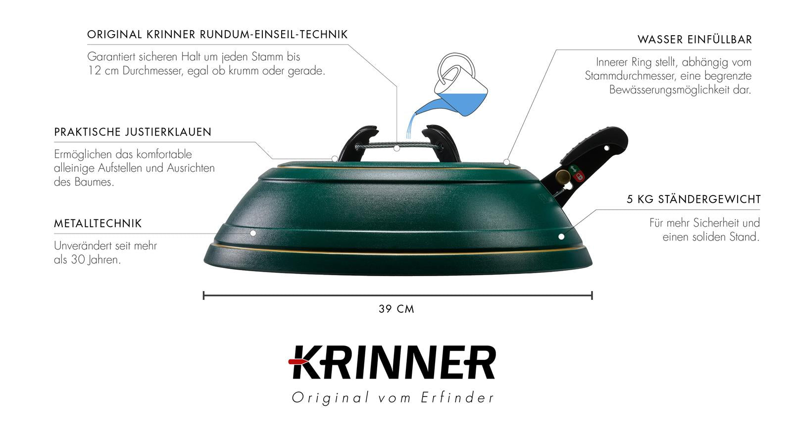 krinner-classic-vario-pied-de-sapin-m-tal-2-6-m image 7