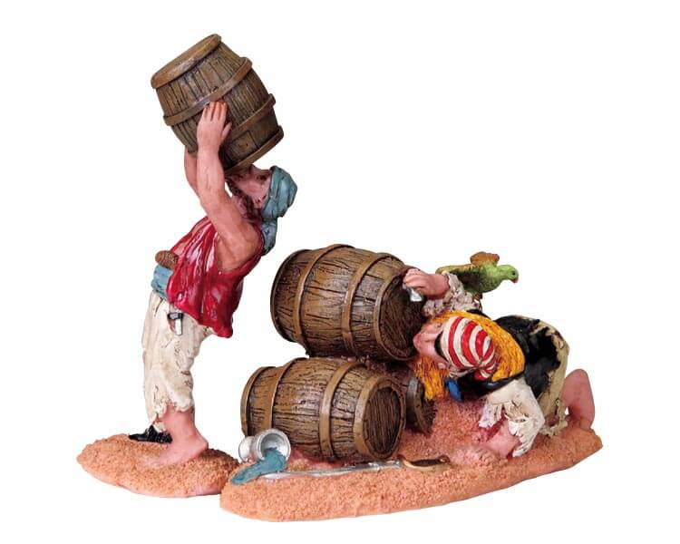 lemax-a-pirate-s-life-figurine-spooky-town-halloween image 2