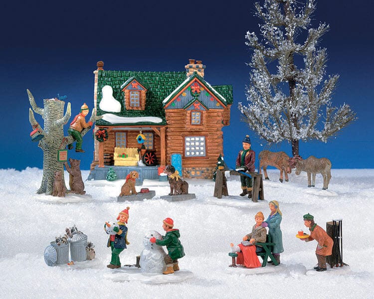 lemax-12-pc-wilderness-retreat-kit-kit-12-pi-ces-nature-miniature image 2