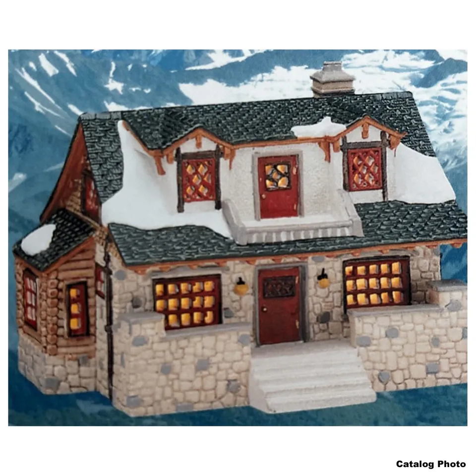 lemax-gray-oaks-cottage-maison-miniature-de-village-de-no-l image 1