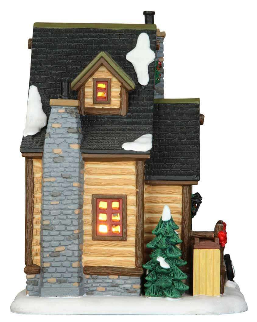 lemax-the-owen-s-cabin-chalet-miniature-lumineux image 2