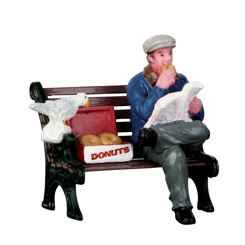 lemax-morning-donuts-figurine-gourmande-de-no-l image 1