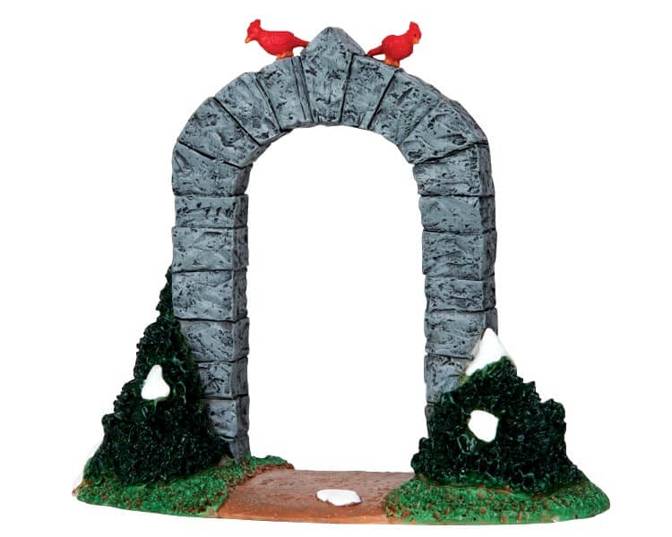 lemax-small-stone-archway-arche-miniature-en-pierre-pour-village-de-no-l image 5