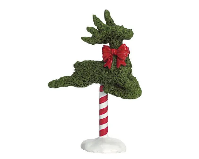 lemax-leaping-reindeer-topiary-renne-topiaire-de-no-l image 1