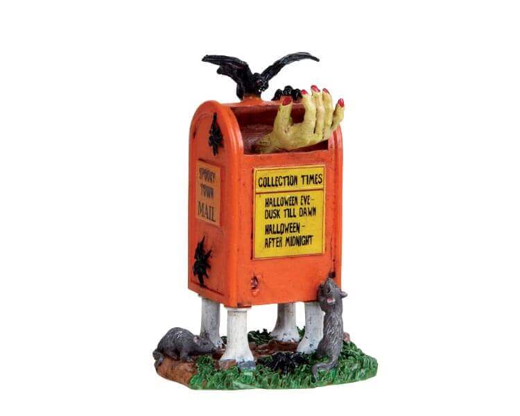 lemax-scary-mailbox-accessoire-bo-te-aux-lettres-spooky-town image 2