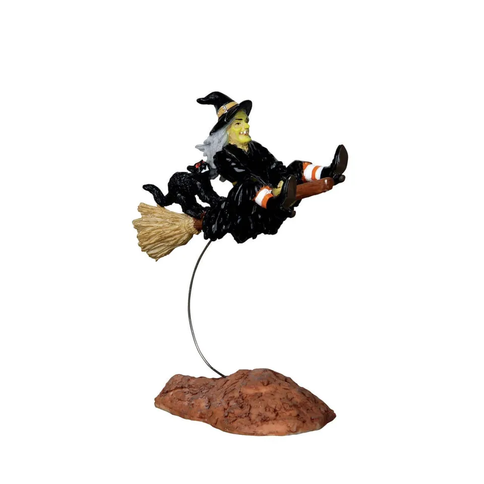 lemax-out-of-control-witch-figurine-sorci-re-spooky-town image 1
