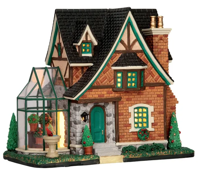lemax-tudor-home-maison-lumineuse-village-de-no-l image 1